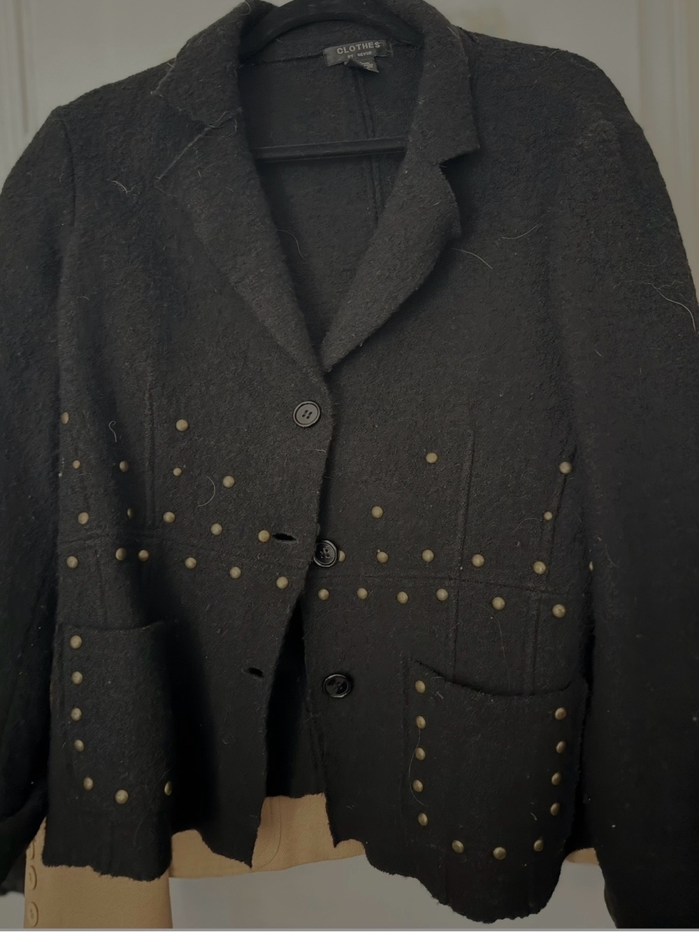 Clothes by Revue wool studded Jacket
